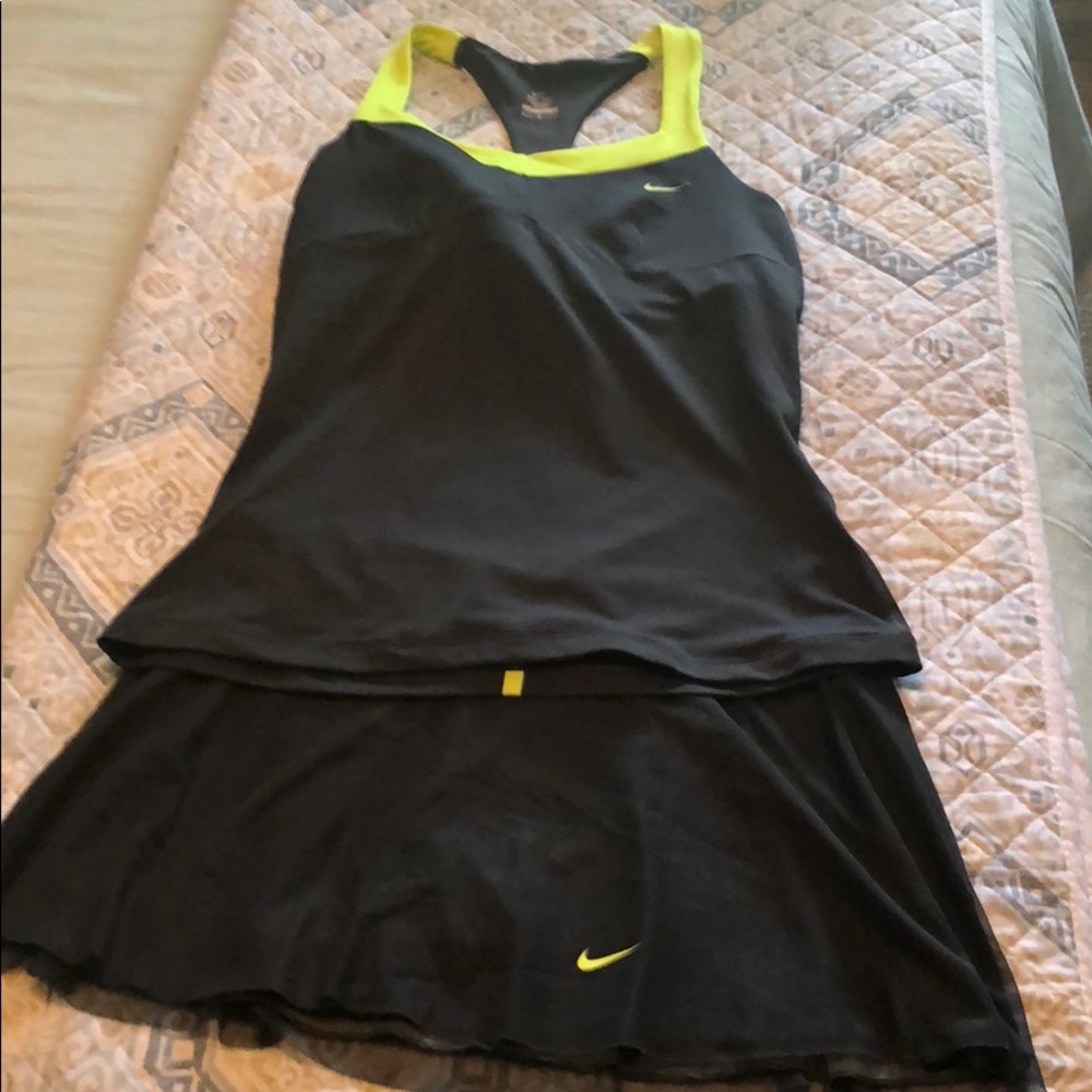 Super Cute Mesh Nike Tennis Outfit